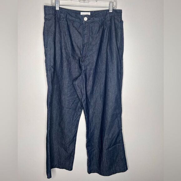FRAME Chino Pleated Denim Jeans - Picture 3 of 5